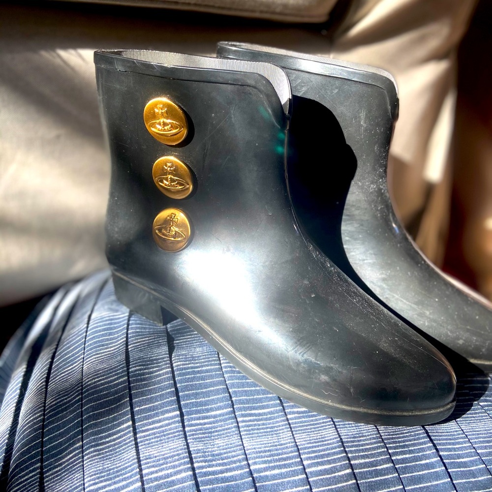 Vivienne Westwood Anglomania x Melissa RainBoots